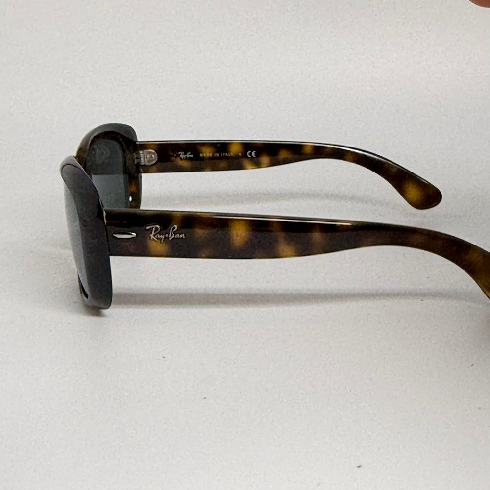 Ray-Ban Jackie Ohh RB 4101 710 Tortoise Shell Sunglasses Made in Italy - Picture 2 of 6
